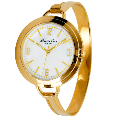 Kenneth Cole Stainless Steel Bangle Watch