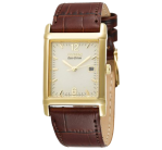 Citizen Eco-Drive Gold-Tone Leather Watch