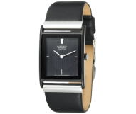 Citizen Eco-Drive Black Ion-Plated Leather Strap Watch
