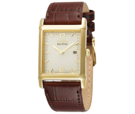 Citizen Eco-Drive Gold-Tone Leather Watch