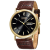 Citizen Eco-Drive Gold-Tone Leather Watch